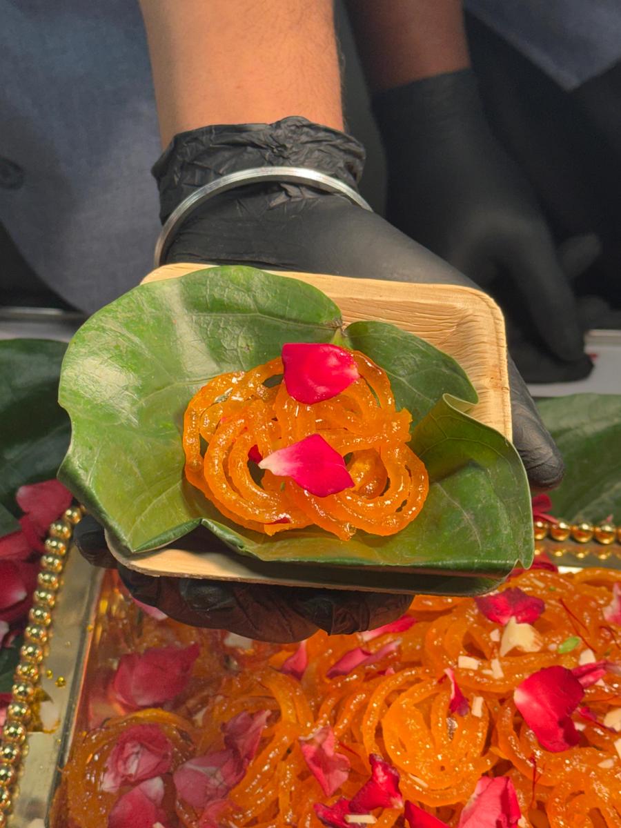 Guests enjoying Shagun Catering event in Ahmedabad